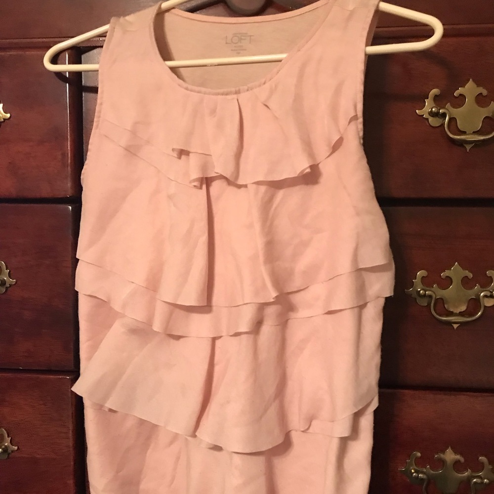 Ann Taylor Loft sleeveless blouse